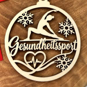 Holzanhänger – Gesundheitssport