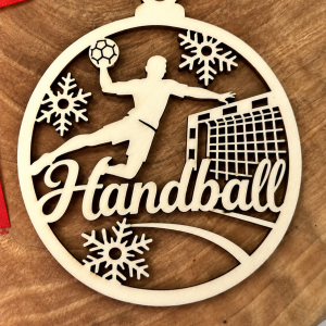 Holzanhänger – Handball